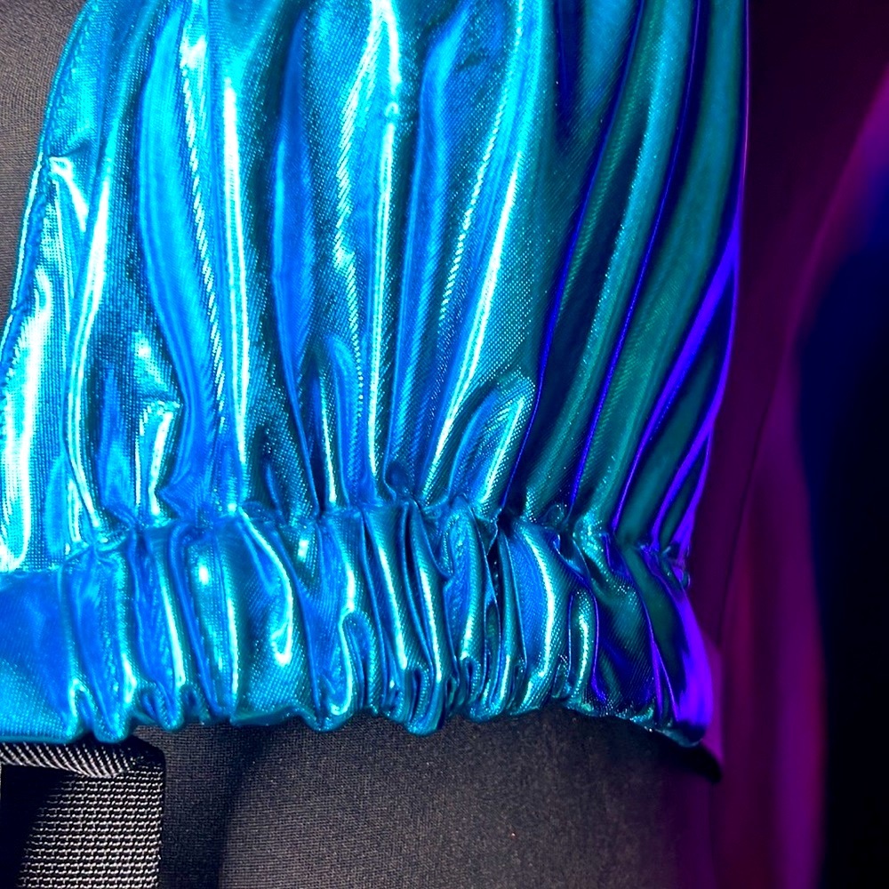 New Deep plunge Rave Halter Top - Picture 2 of 10